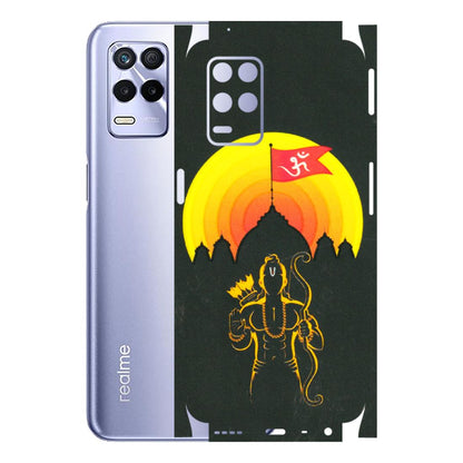Realme Phone Skins (All Models) - Lord Ram - 3D Embossed Finish (L-132) Realme 8S (5G)
