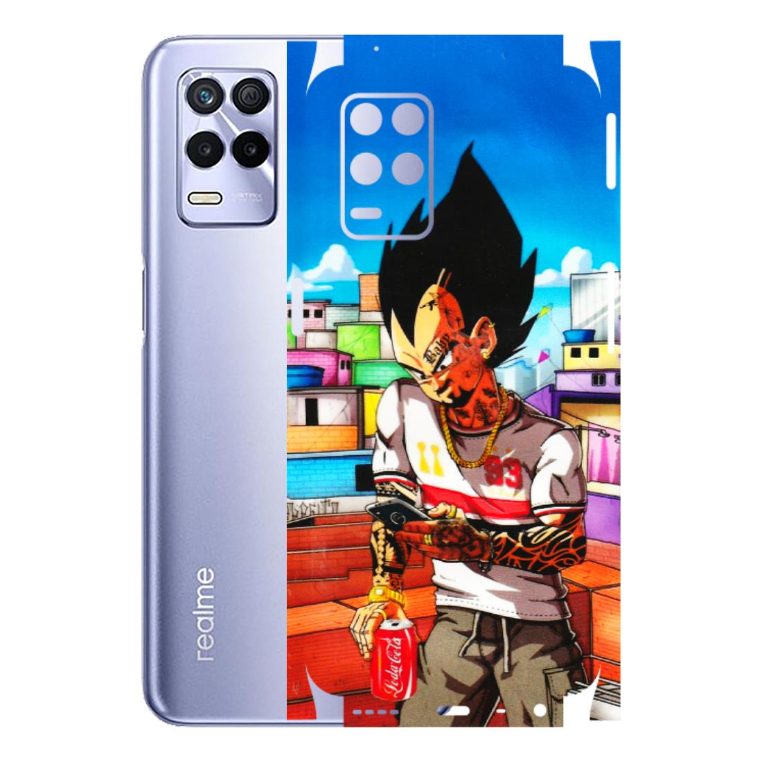 Realme Phone Skins (All Models) - Vegeta - 3D Embossed Finish (L-136) Realme 8S (5G)