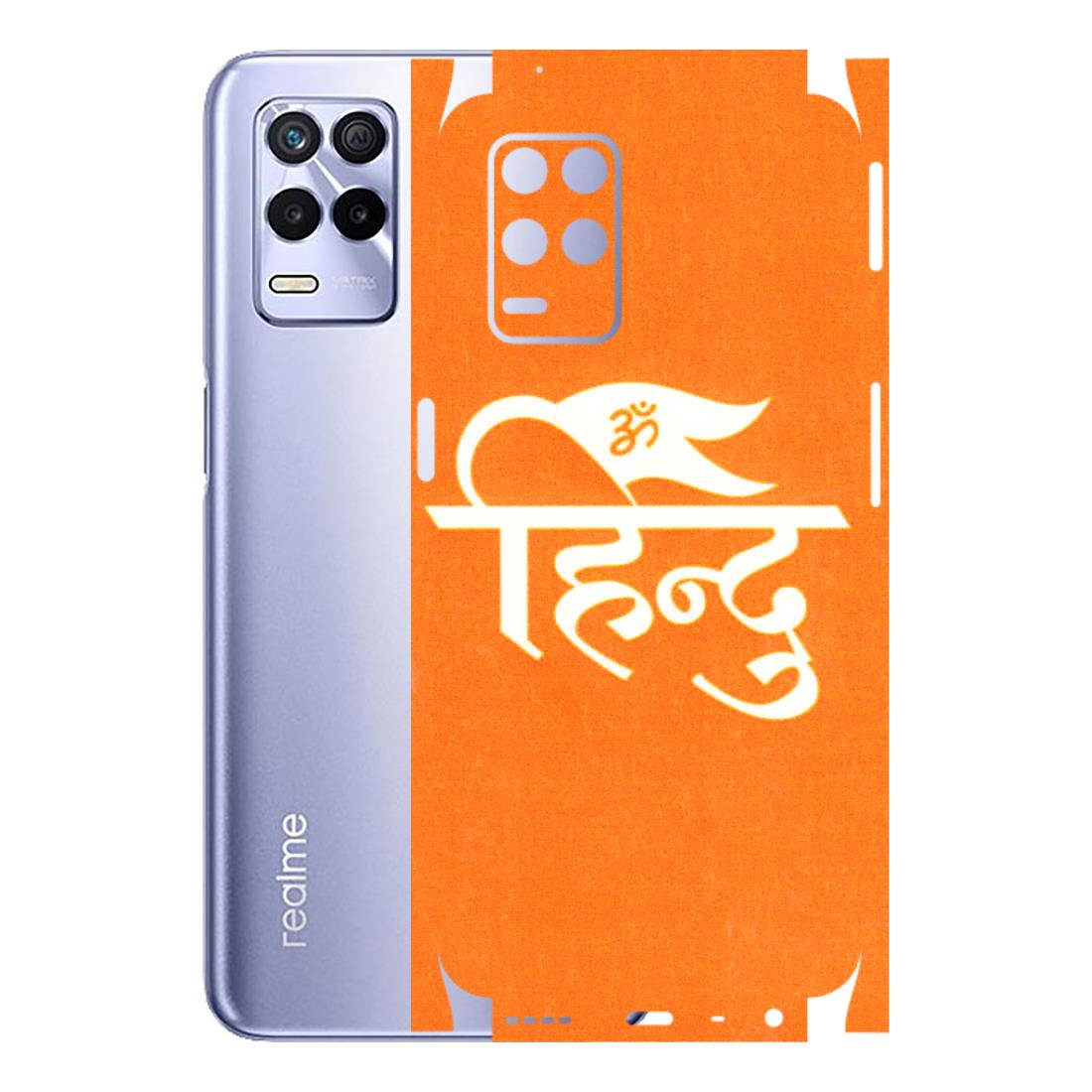 Realme Phone Skins (All Models) - Hindu Kesari - 3D Embossed Finish (L-154) Realme 8S (5G)