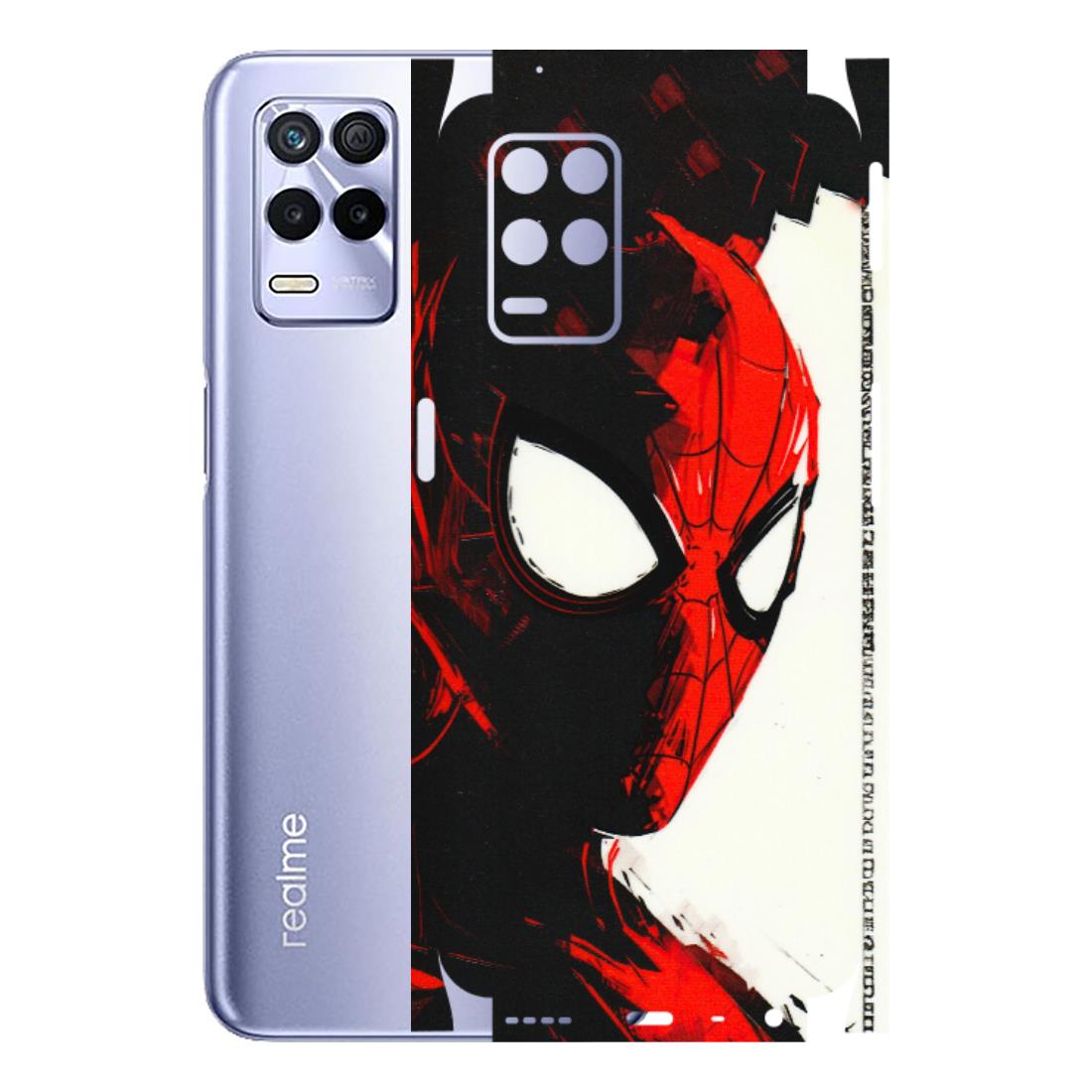 Realme Phone Skins (All Models) - Spiderman Killer Face - 3D Embossed Finish (L-17) Realme 8S (5G)