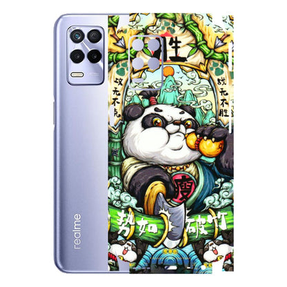 Realme Phone Skins (All Models) - Royal Rich Panda - 3D Embossed Finish (L-170) Realme 8S (5G)