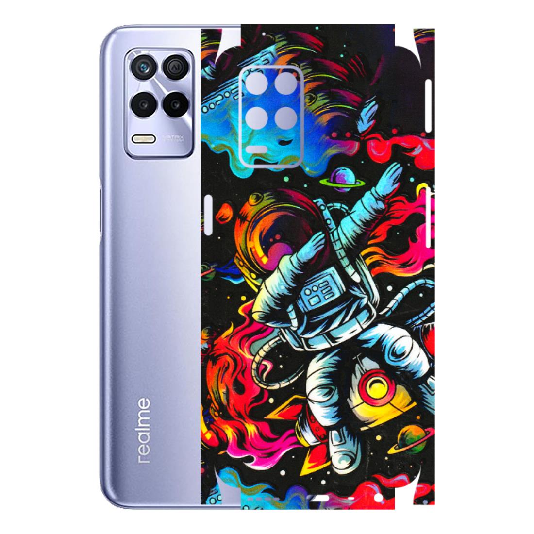Realme Phone Skins (All Models) - Astronaut Dope - 3D Embossed Finish (L-191) Realme 8S (5G)