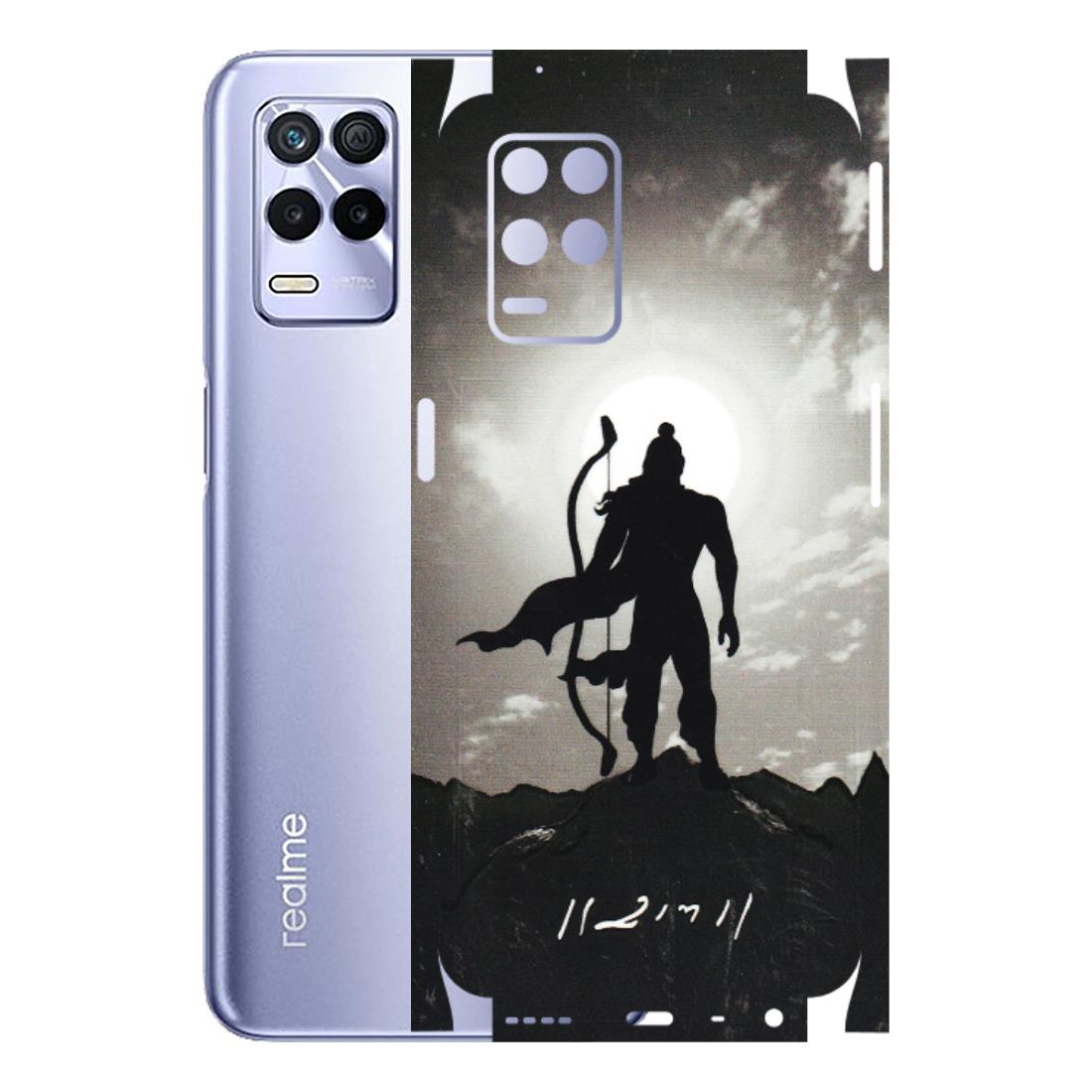 Realme Phone Skins (All Models) - Jai Siya Ram - 3D Embossed Finish (L-200) Realme 8S (5G)