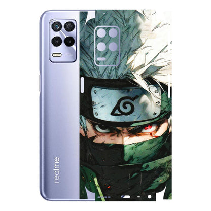 Realme Phone Skins (All Models) - Kakashi Red Eye Focus - 3D Embossed Finish (L-227) Realme 8S (5G)