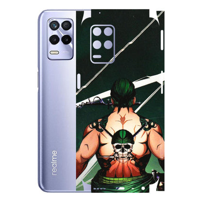 Realme Phone Skins (All Models) - Zoro Anime - 3D Embossed Finish (L-23) Realme 8S (5G)