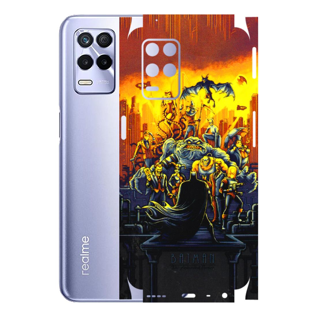 Realme Phone Skins (All Models) - Games Doodles - 3D Embossed Finish (L-24) Realme 8S (5G)