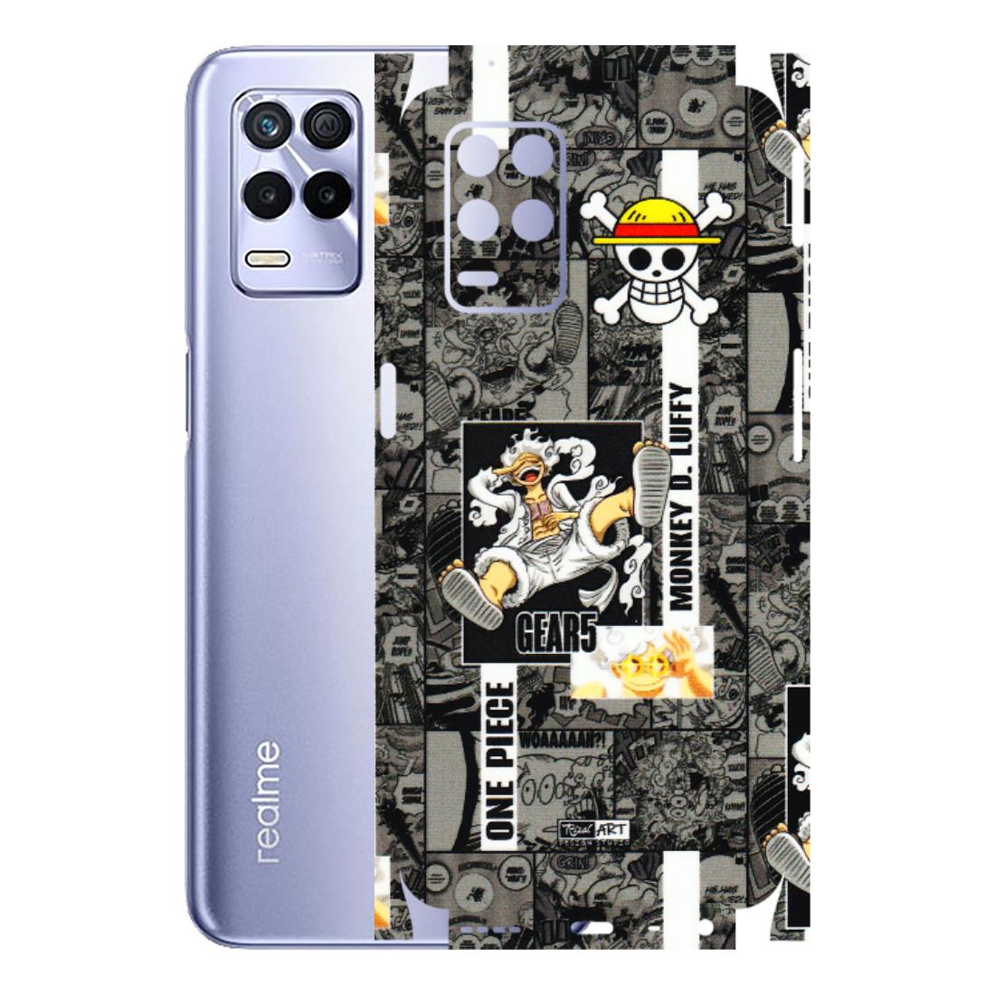 Realme Phone Skins (All Models) - Cuffy Anime MonkeyCamic - 3D Embossed Finish (L-242) Realme 8S (5G)