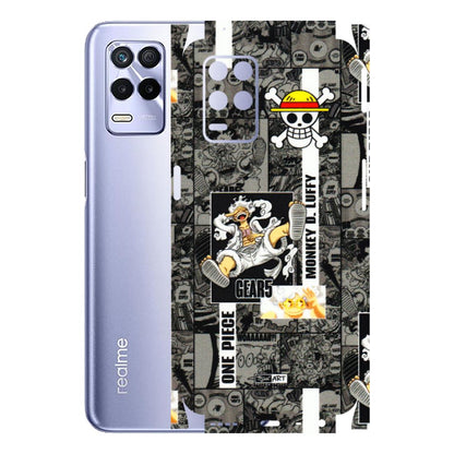 Realme Phone Skins (All Models) - Cuffy Anime MonkeyCamic - 3D Embossed Finish (L-242) Realme 8S (5G)