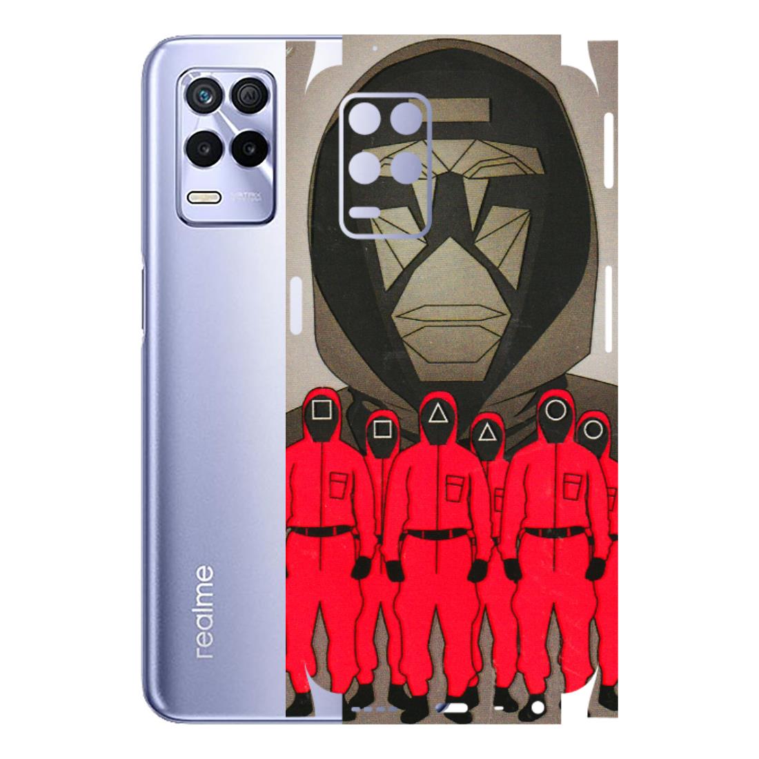 Realme Phone Skins (All Models) - Squid Game Hero - 3D Embossed Finish (L-245) Realme 8S (5G)