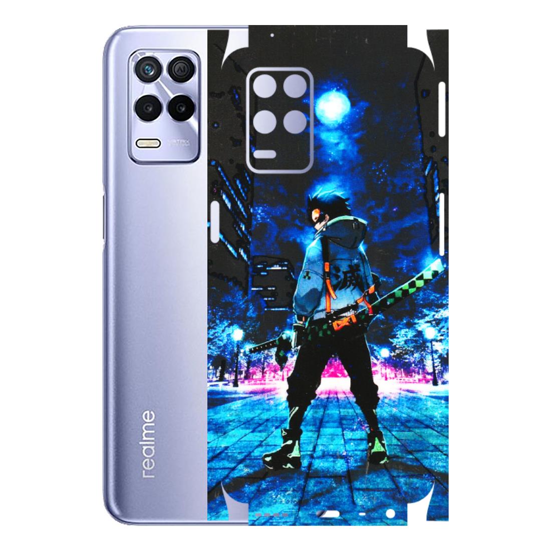 Realme Phone Skins (All Models) - Demon Slayer Sword - 3D Embossed Finish (L-247) Realme 8S (5G)