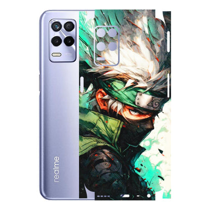 Realme Phone Skins (All Models) - Kakashi Side Profile - 3D Embossed Finish (L-249) Realme 8S (5G)