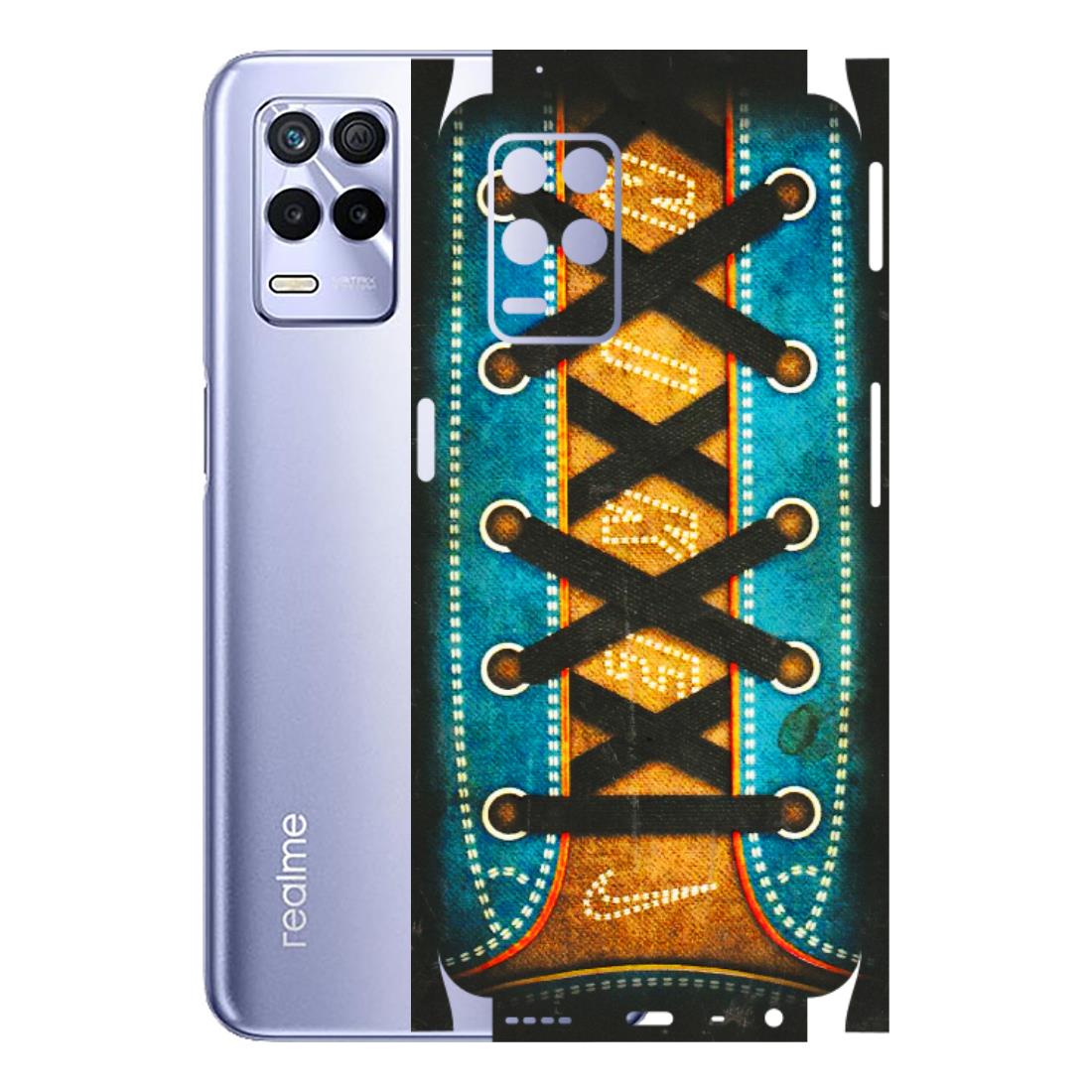 Realme Phone Skins (All Models) - Sneakers Lover Nike - 3D Embossed Finish (L-262) Realme 8S (5G)
