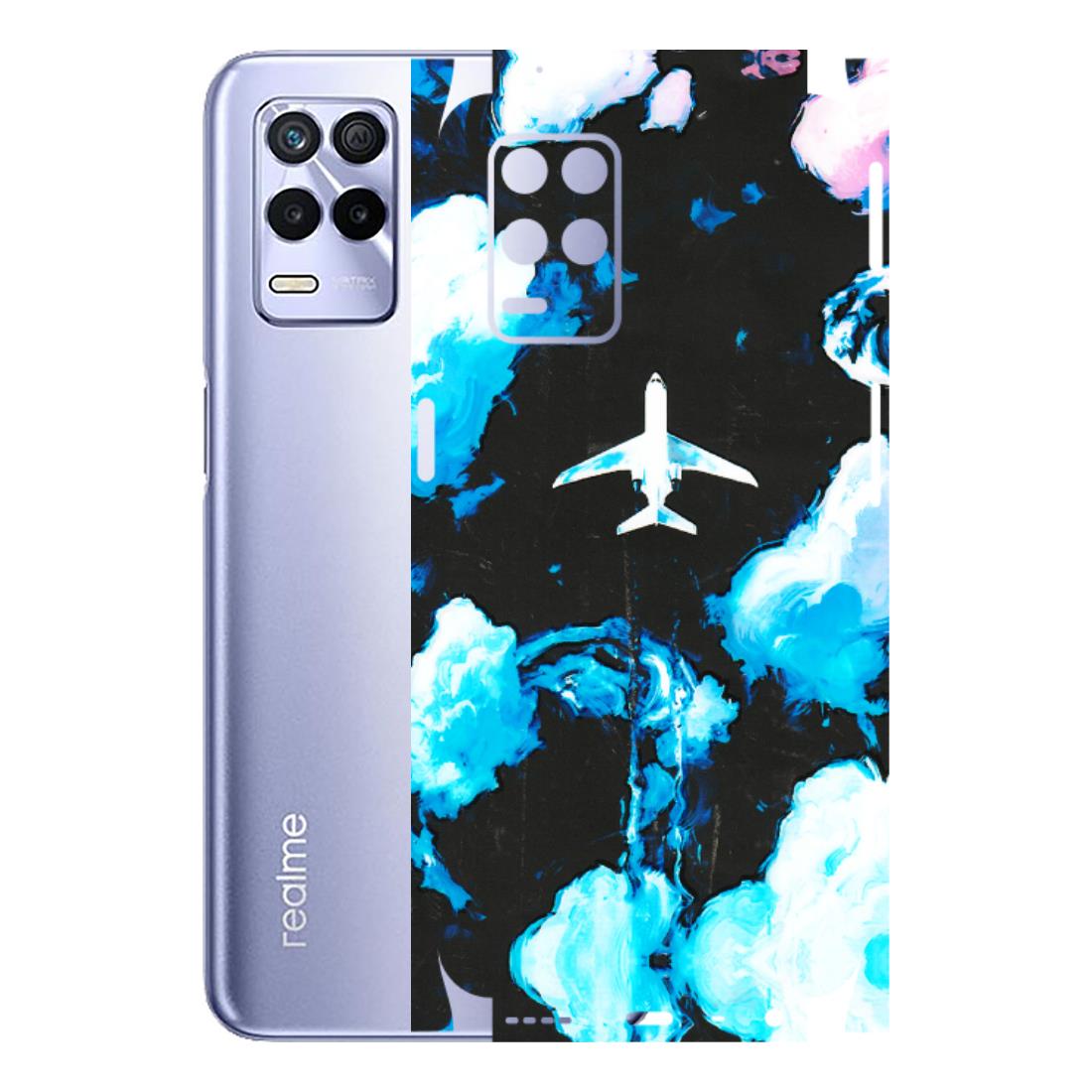 Realme Phone Skins (All Models) - Travel In Airline - 3D Embossed Finish (L-264) Realme 8S (5G)