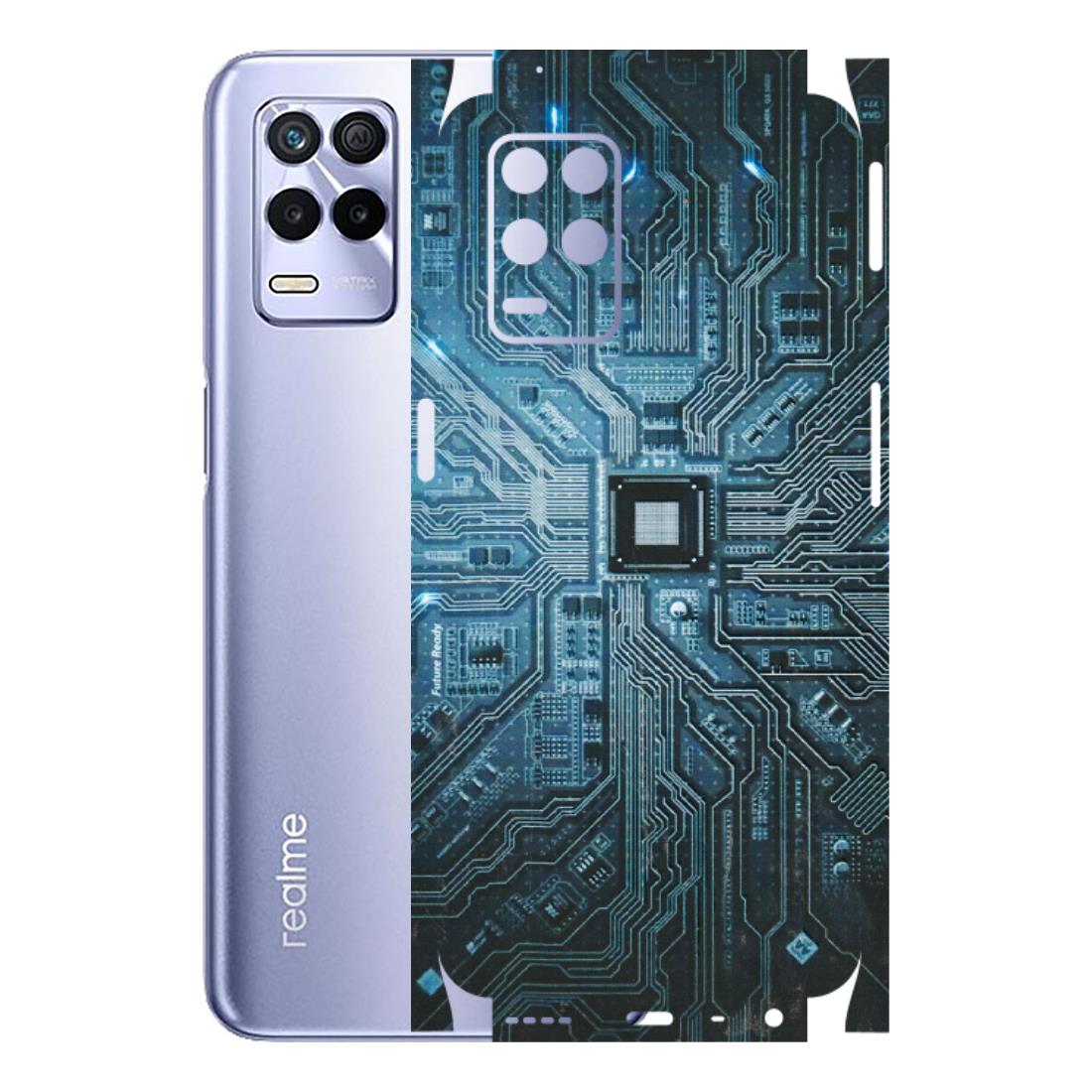 Realme Phone Skins (All Models) - Original Circuit - 3D Embossed Finish (L-267) Realme 8S (5G)
