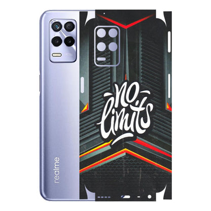 Realme Phone Skins (All Models) - No Limits - 3D Embossed Finish (L-286) Realme 8S (5G)