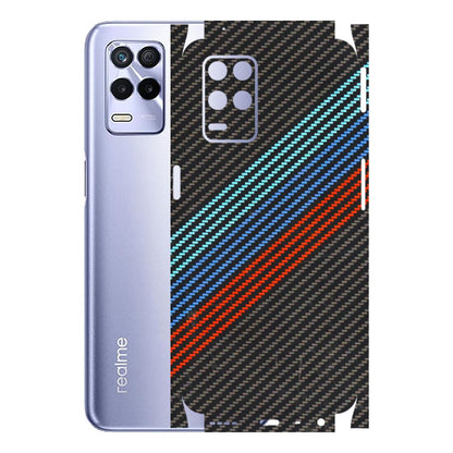 Realme Phone Skins (All Models) - Carbon BM - 3D Embossed Finish (L-302) Realme 8S (5G)