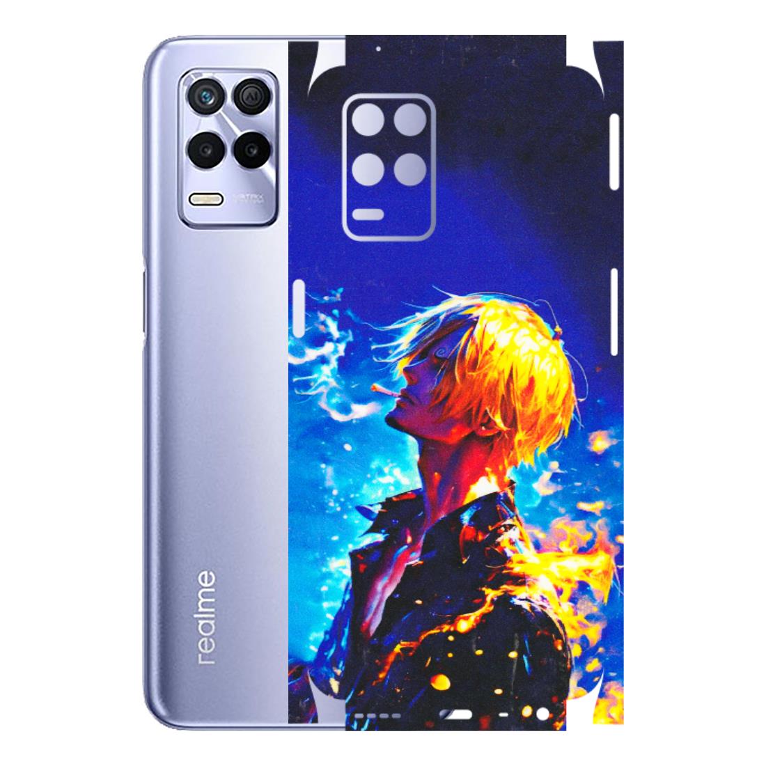 Realme Phone Skins (All Models) - Sanji Vinsmoke One Piece - 3D Embossed Finish (L-319) Realme 8S (5G)