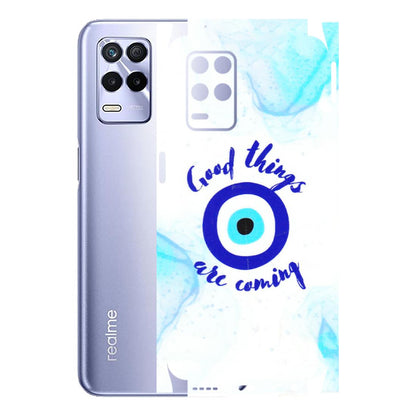Realme Phone Skins (All Models) - Evil Eye Good Things Are Coming - 3D Embossed Finish (L-322) Realme 8S (5G)