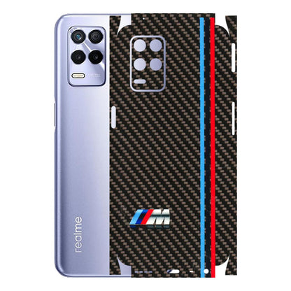 Realme Phone Skins (All Models) - BM Carbon Fiber Feels - 3D Embossed Finish (L-38) Realme 8S (5G)