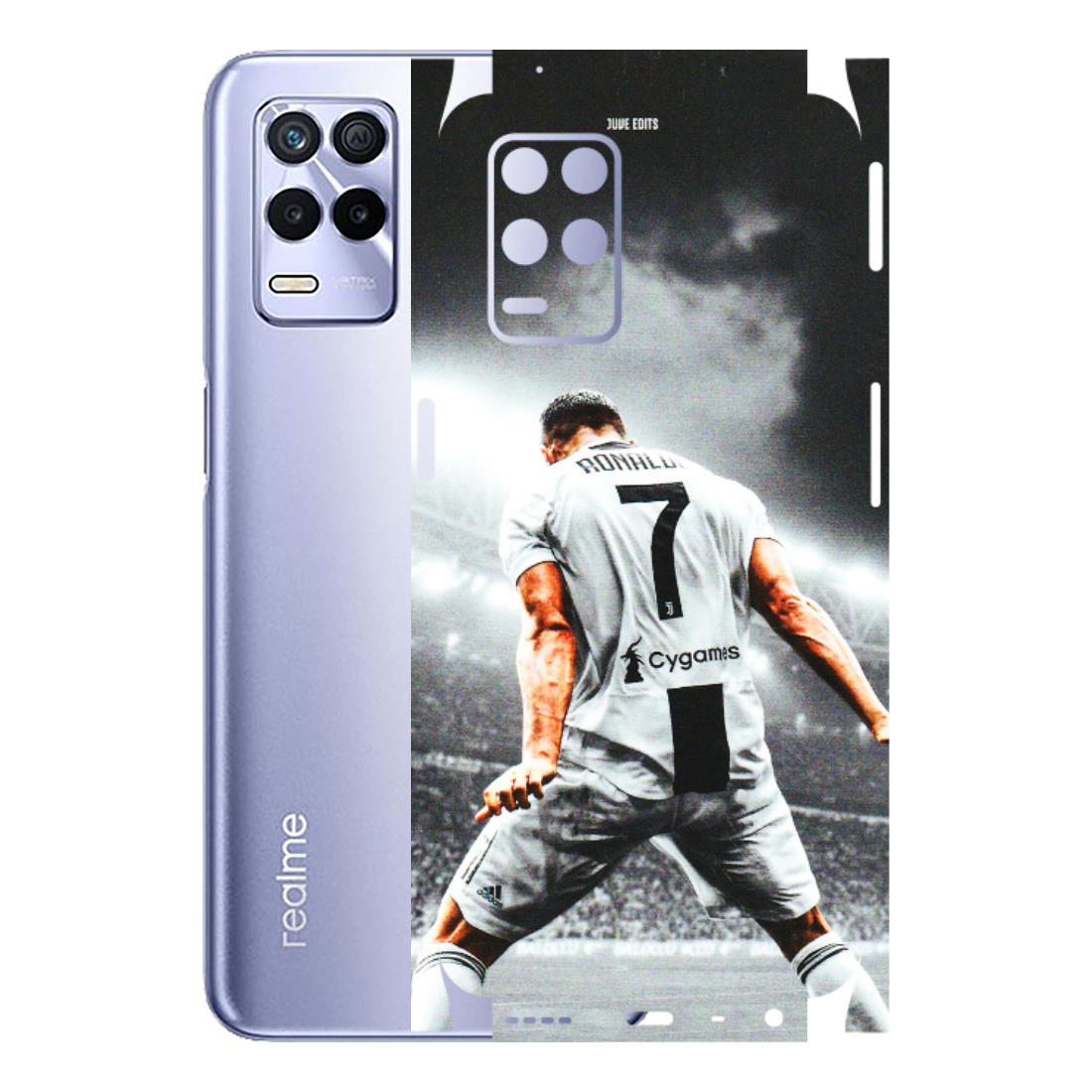 Realme Phone Skins (All Models) - Ronaldo CR7 Crazy - 3D Embossed Finish (L-44) Realme 8S (5G)
