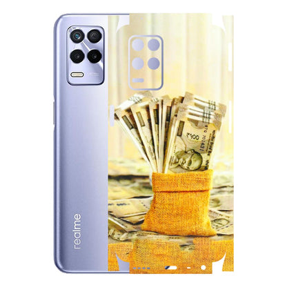 Realme Phone Skins (All Models) - Show Me The Money - 3D Embossed Finish (L-52) Realme 8S (5G)
