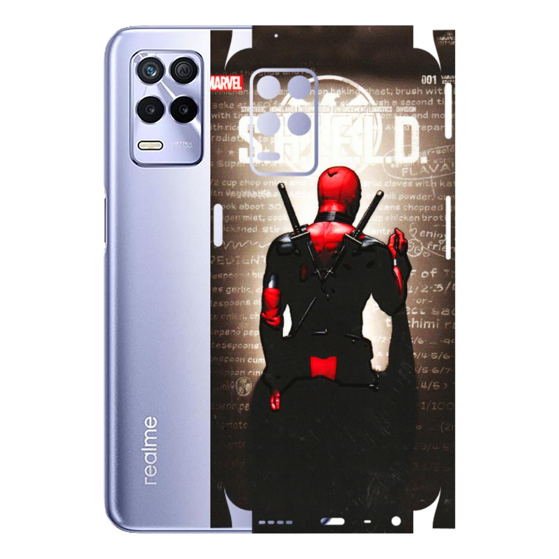 Realme Phone Skins (All Models) - Deadpool - 3D Embossed Finish (L-56) Realme 8S (5G)