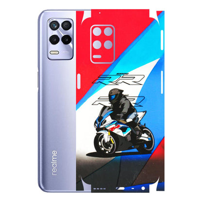 Realme Phone Skins (All Models) - Bikers Love - 3D Embossed Finish (L-58) Realme 8S (5G)