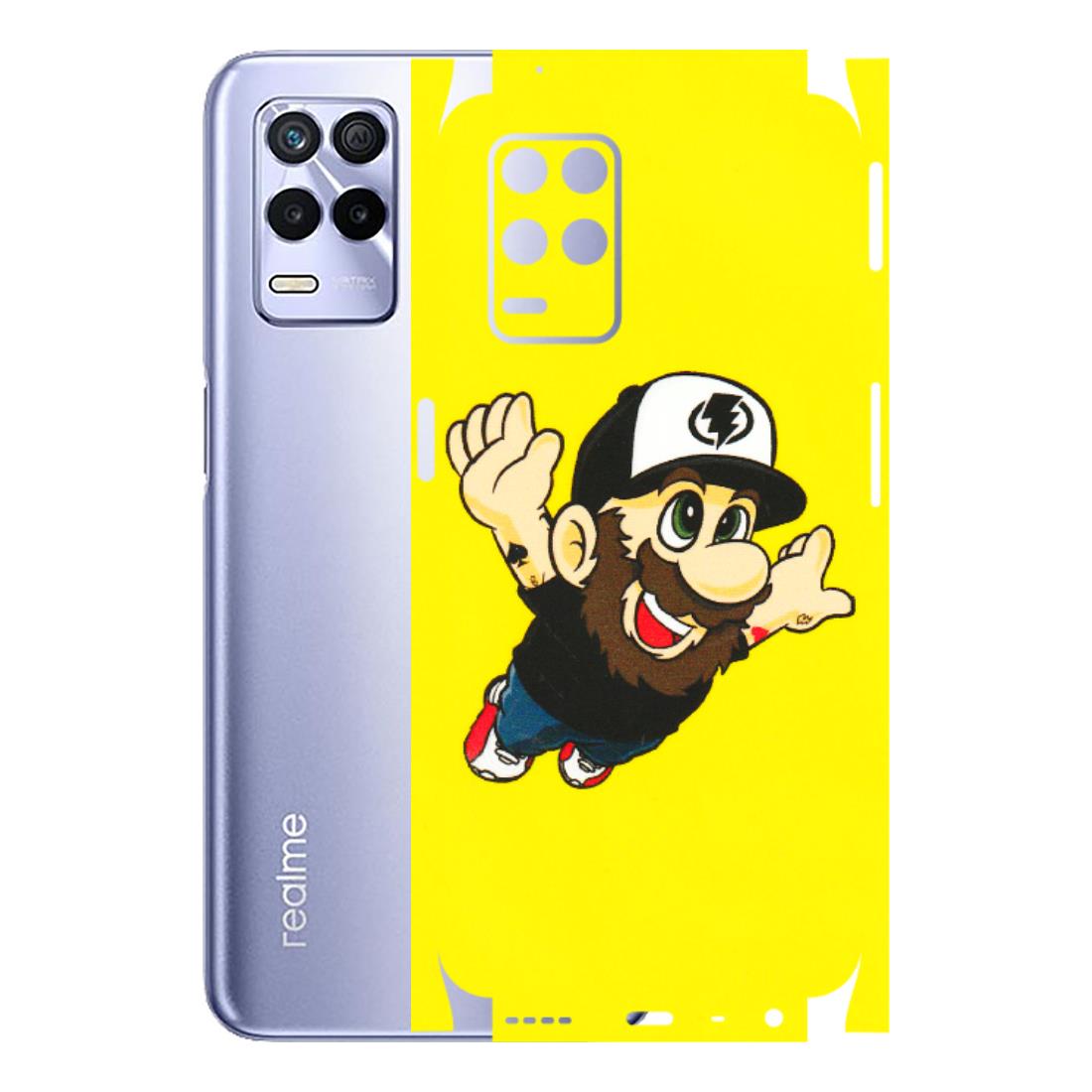 Realme Phone Skins (All Models) - Flying Beardo - 3D Embossed Finish (L-60) Realme 8S (5G)
