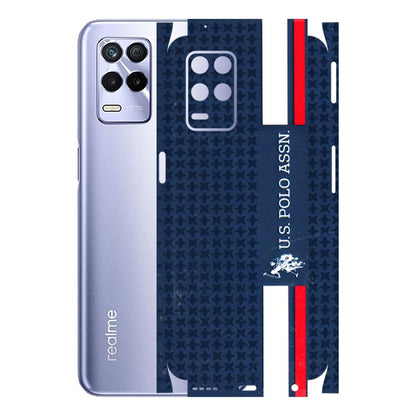 Realme Phone Skins (All Models) - US POLO Designer Brand - 3D Embossed Finish (L-65) Realme 8S (5G)