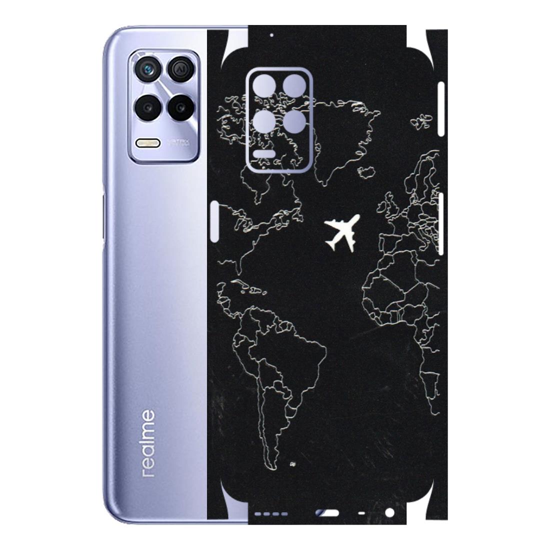Realme Phone Skins (All Models) - Never Ending Travel - 3D Embossed Finish (L-79) Realme 8S (5G)