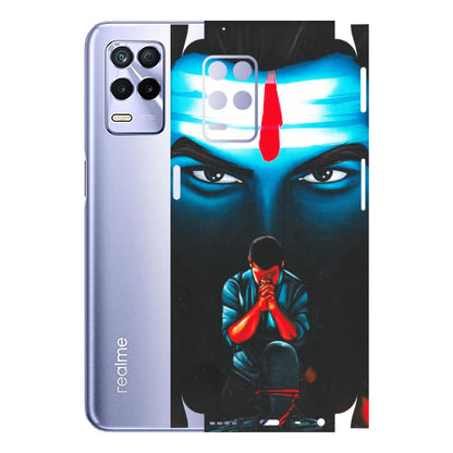 Realme Phone Skins (All Models) - Mahakal Bhakt - Matte Finish (M-112) Realme 8S (5G)