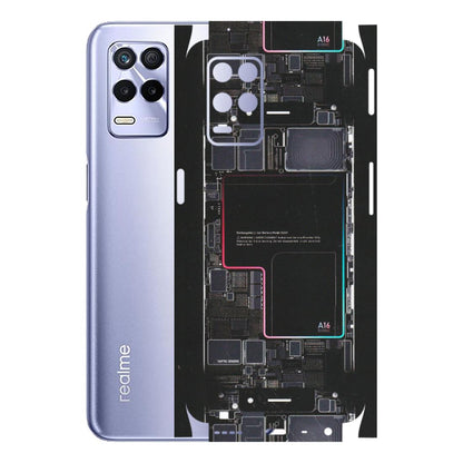 Realme Phone Skins (All Models) - Motherboard Circuit Layout - Matte Finish (M-117) Realme 8S (5G)