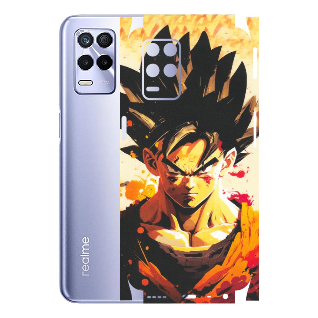 Realme Phone Skins (All Models) - Angry Goku - Matte Finish (M-12) Realme 8S (5G)