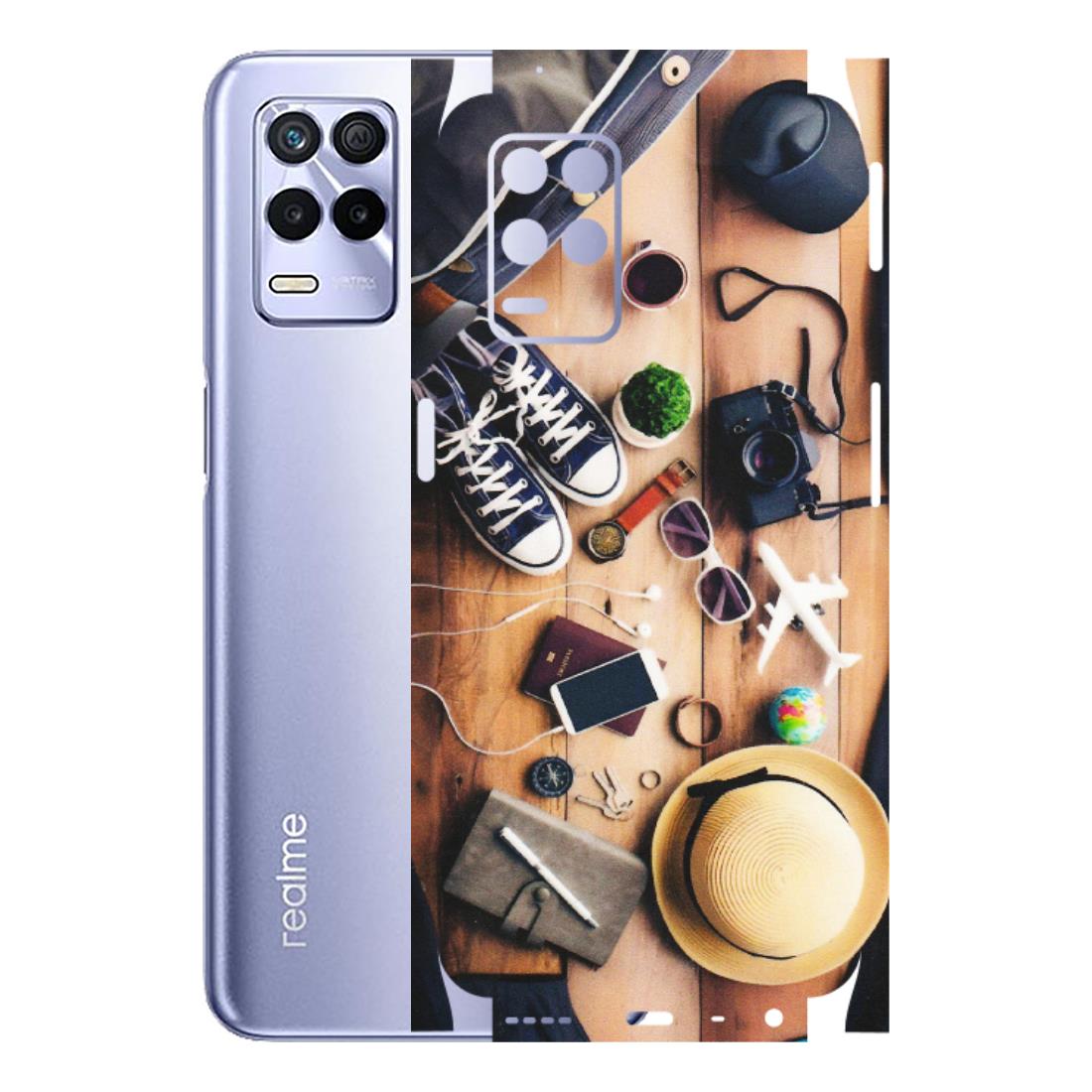 Realme Phone Skins (All Models) - Travel Wanderlust - Matte Finish (M-133) Realme 8S (5G)