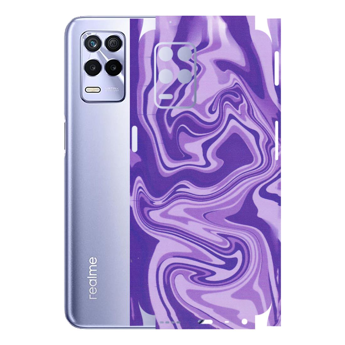 Realme Phone Skins (All Models) - Hazy Purple Nights - Matte Finish (M-14) Realme 8S (5G)