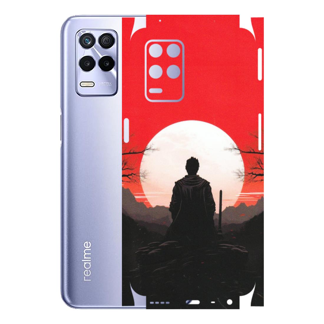 Realme Phone Skins (All Models) - Samurai Anime - Matte Finish (M-141) Realme 8S (5G)