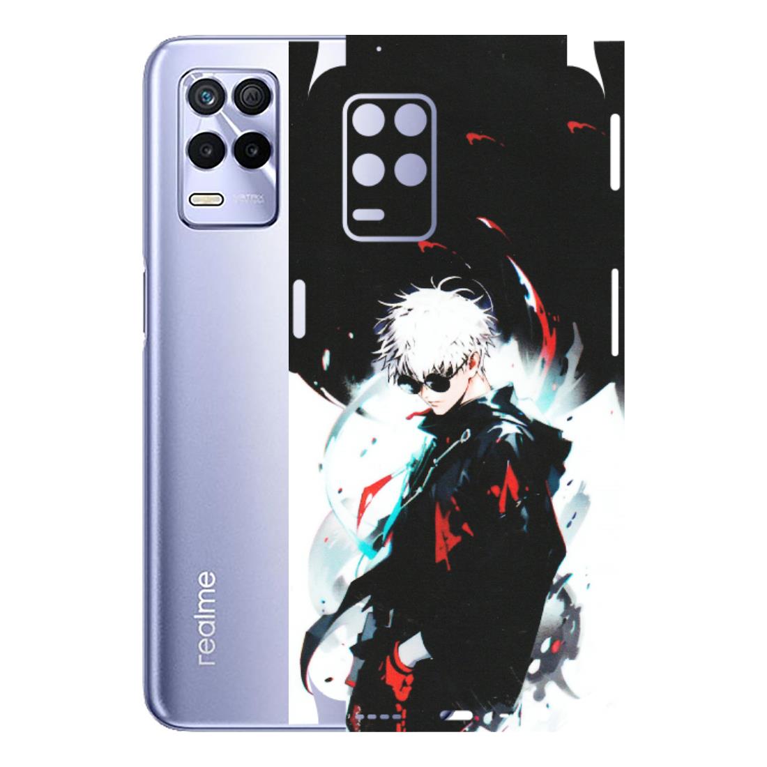Realme Phone Skins (All Models) - Gojo Powerful Charater Kaisen Anime - Matte Finish (M-144) Realme 8S (5G)