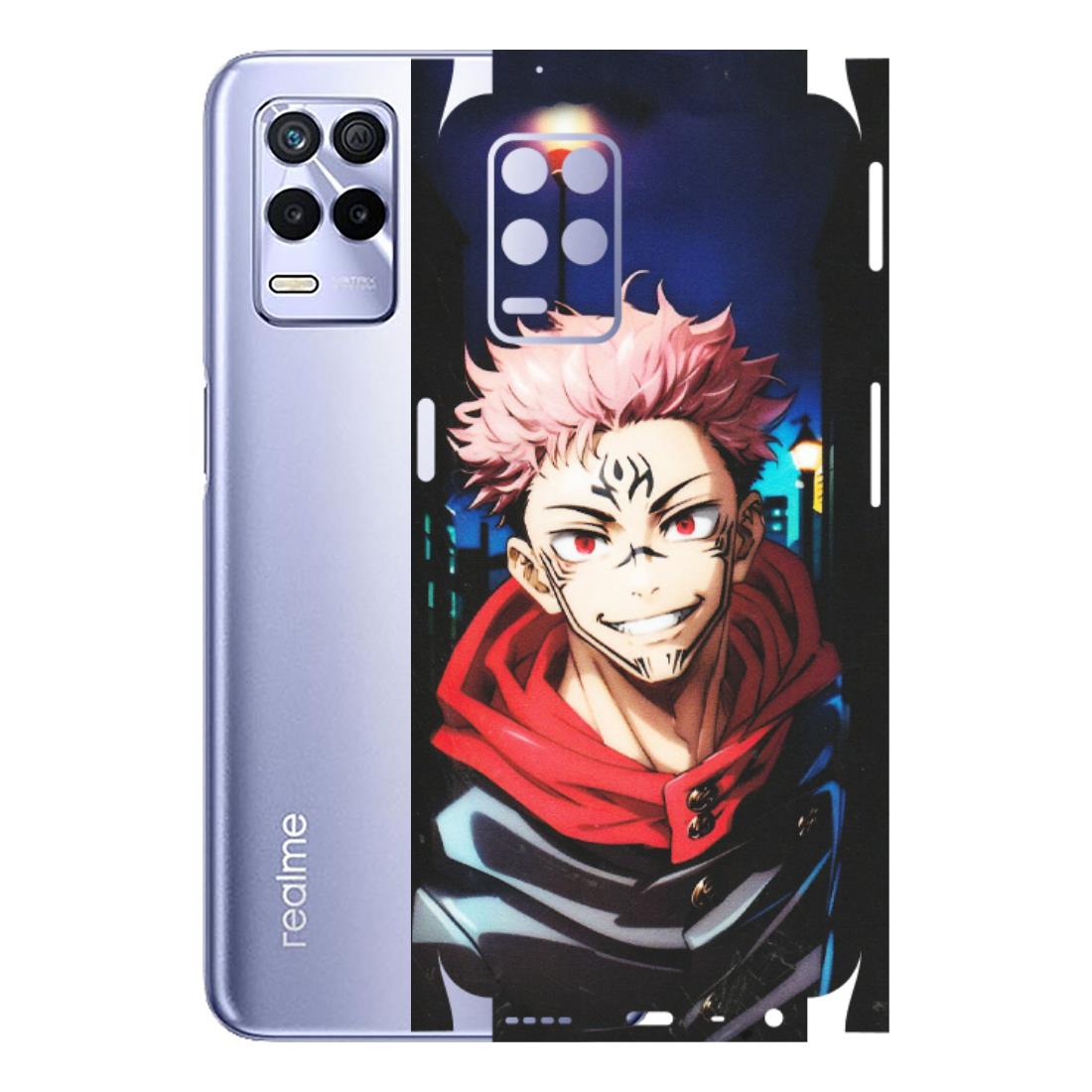 Realme Phone Skins (All Models) - Yuji Itadori Funny Face Anime - Matte Finish (M-152) Realme 8S (5G)