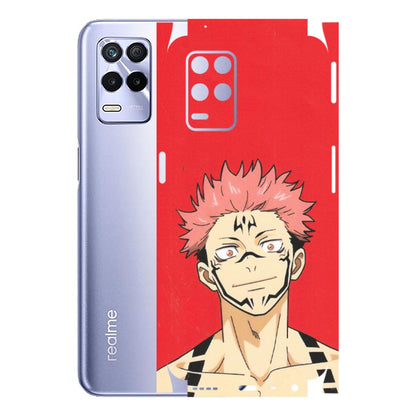 Realme Phone Skins (All Models) - Ryomen Sukuna Fun Anime - Matte Finish (M-153) Realme 8S (5G)