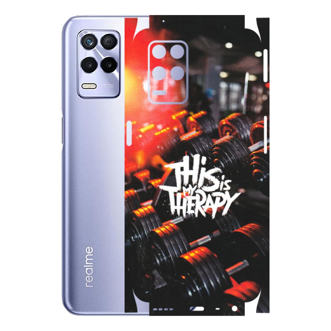 Realme Phone Skins (All Models) - GYM Lover Therapy - Matte Finish (M-160) Realme 8S (5G)