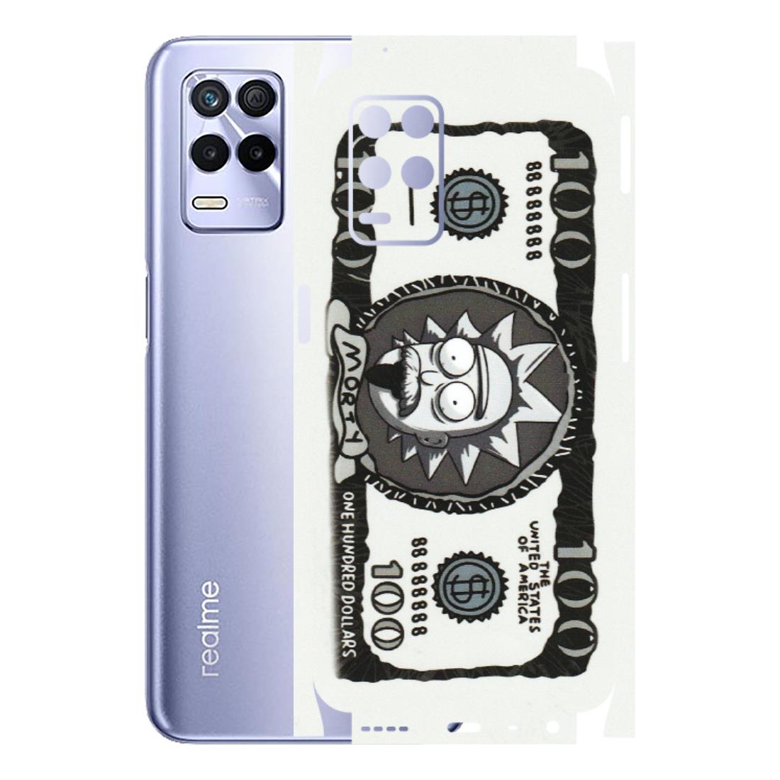 Realme Phone Skins (All Models) - Rick And Morty Hundred Dollar Anime - Matte Finish (M-161) Realme 8S (5G)