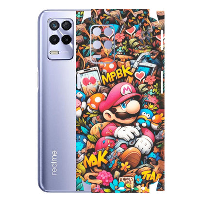 Realme Phone Skins (All Models) - BMW Logo Performance - Matte Finish (M-27) Realme 8S (5G)