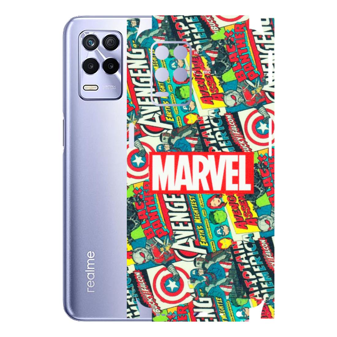 Realme Phone Skins (All Models) - Marvel Comic Lover - Matte Finish (M-30) Realme 8S (5G)