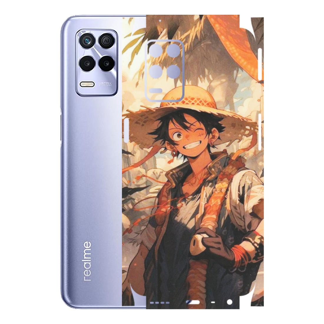 Realme Phone Skins (All Models) - Anime Character Smile - Matte Finish (M-33) Realme 8S (5G)
