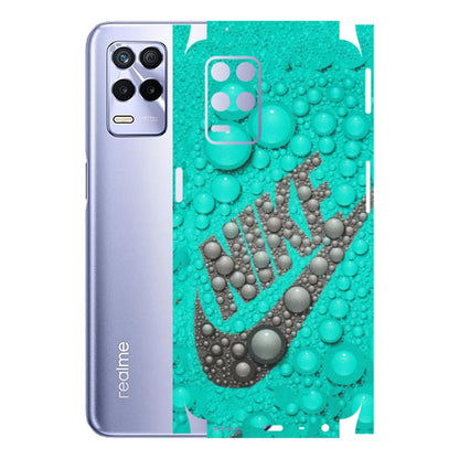 Realme Phone Skins (All Models) - Shoe Brand Bubbles - Matte Finish (M-42) Realme 8S (5G)