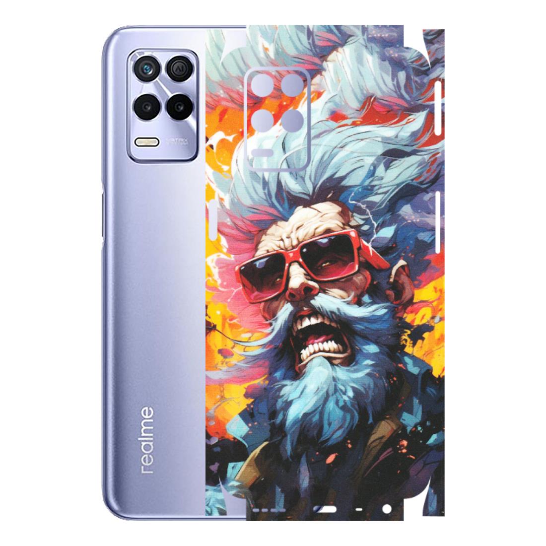 Realme Phone Skins (All Models) - Daddy Cool Character - Matte Finish (M-43) Realme 8S (5G)