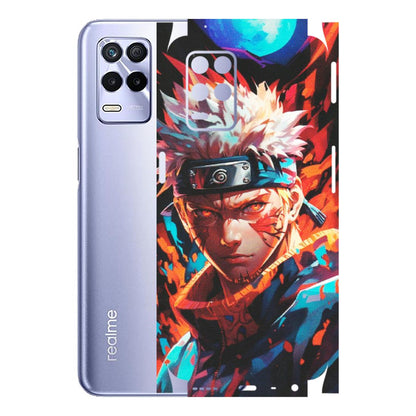 Realme Phone Skins (All Models) - Anime Ferocious Character - Matte Finish (M-44) Realme 8S (5G)