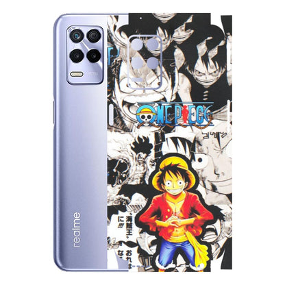 Realme Phone Skins (All Models) - One Piece B&W - Matte Finish (M-63) Realme 8S (5G)