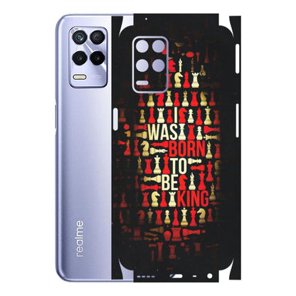 Realme Phone Skins (All Models) - Born To Be King - Matte Finish (M-73) Realme 8S (5G)