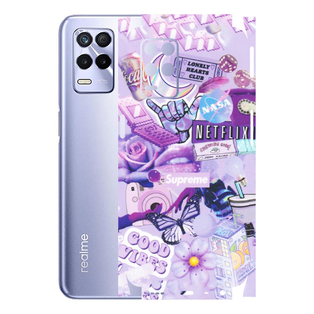 Realme Phone Skins (All Models) - Supreme Purple Magic - Matte Finish (M-88) Realme 8S (5G)